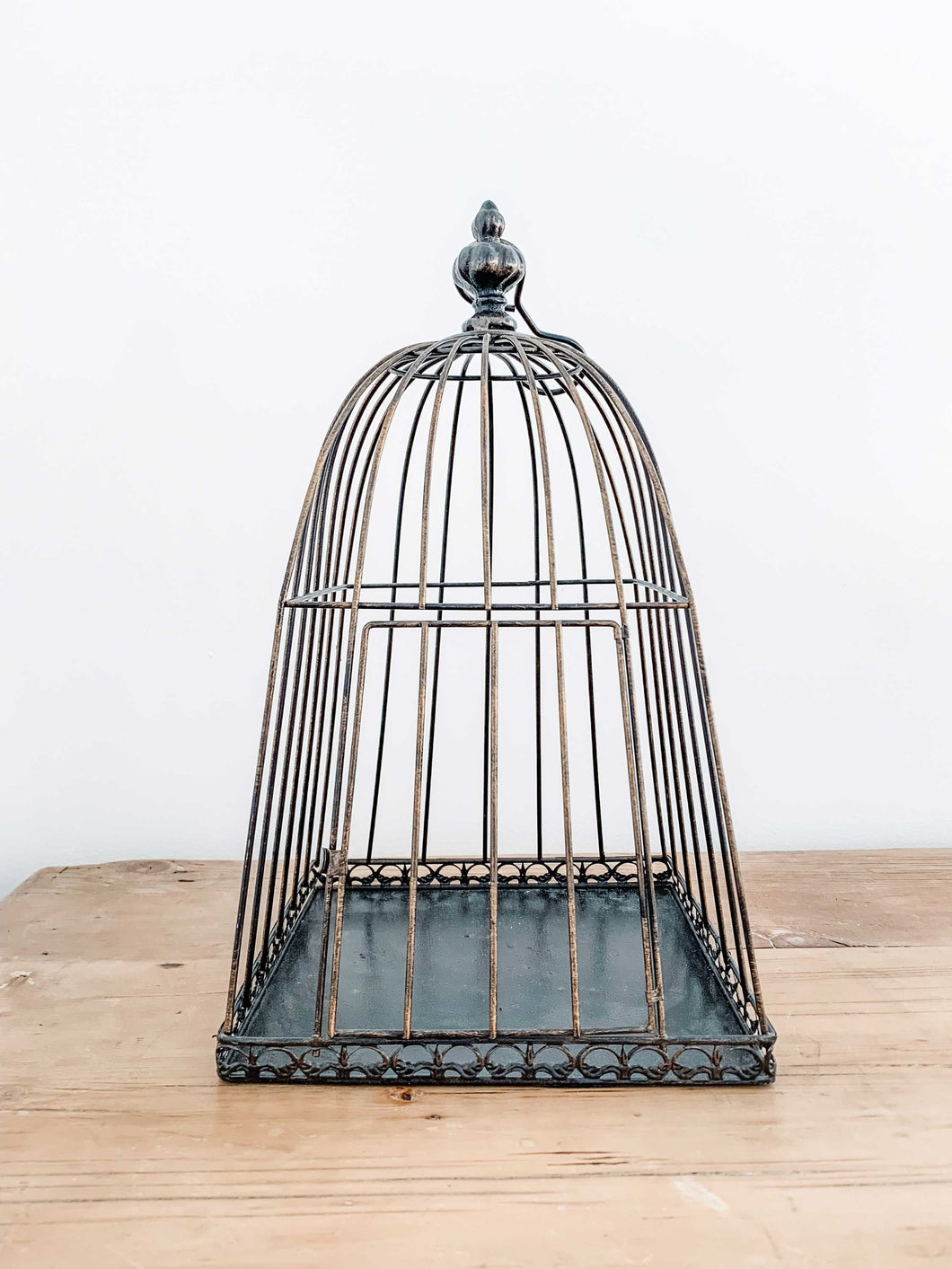 metal birdcage event rental