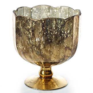 large gold compote rental