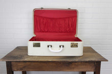 Load image into Gallery viewer, Vintage White Suitcases
