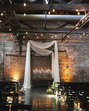 Load image into Gallery viewer, drapery wedding backdrop rental
