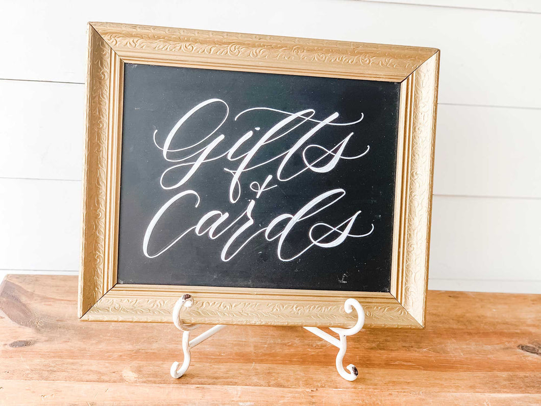 gift table sign rental