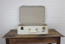Load image into Gallery viewer, Vintage White Suitcases
